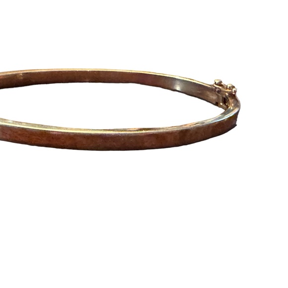 Lovely GIVENCHY Gold finish CZ bangle HQ Bracelet - Picture 3 of 6